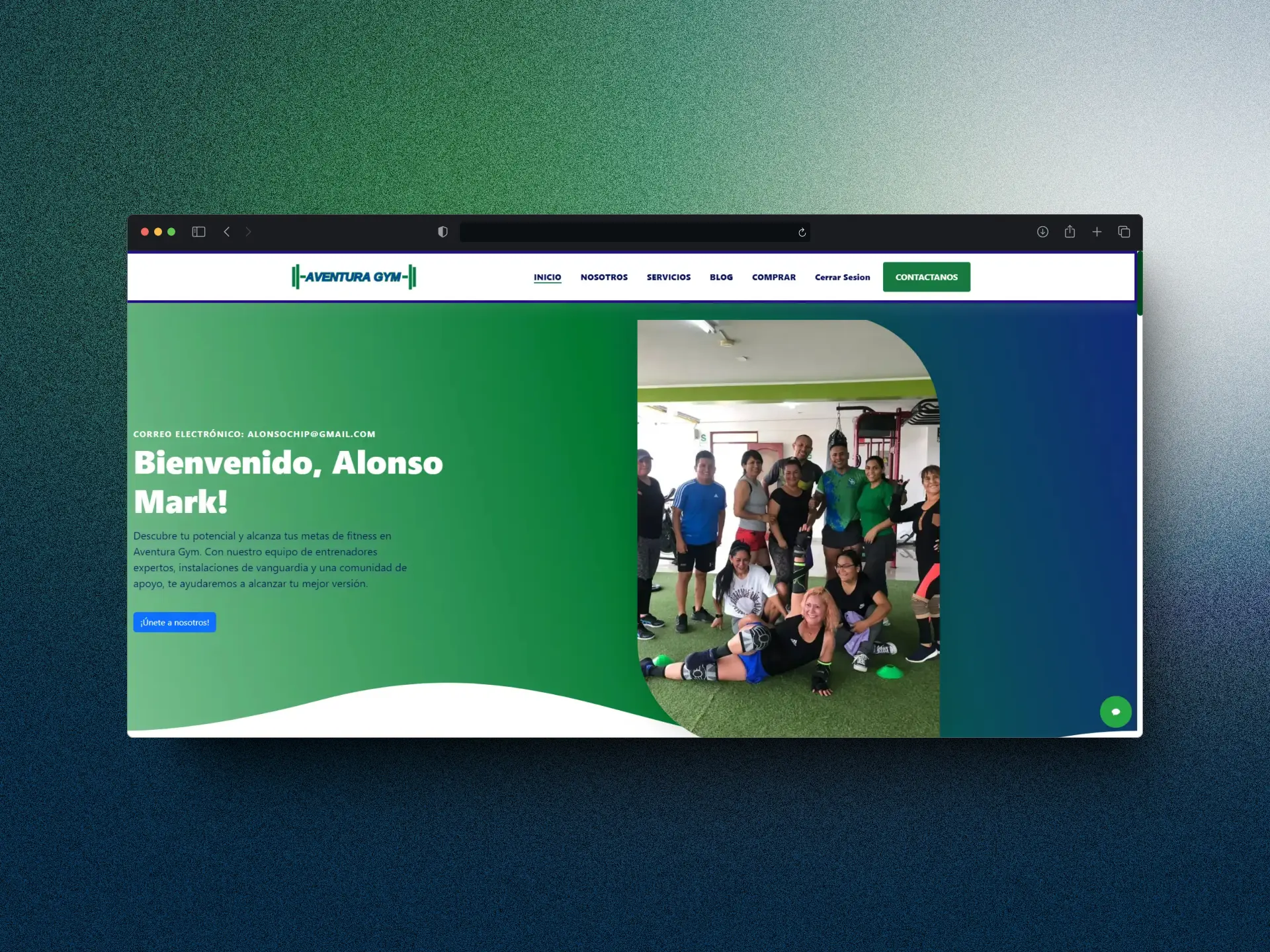 Captura de pantalla del proyecto /projects/aventuragymbd.webp