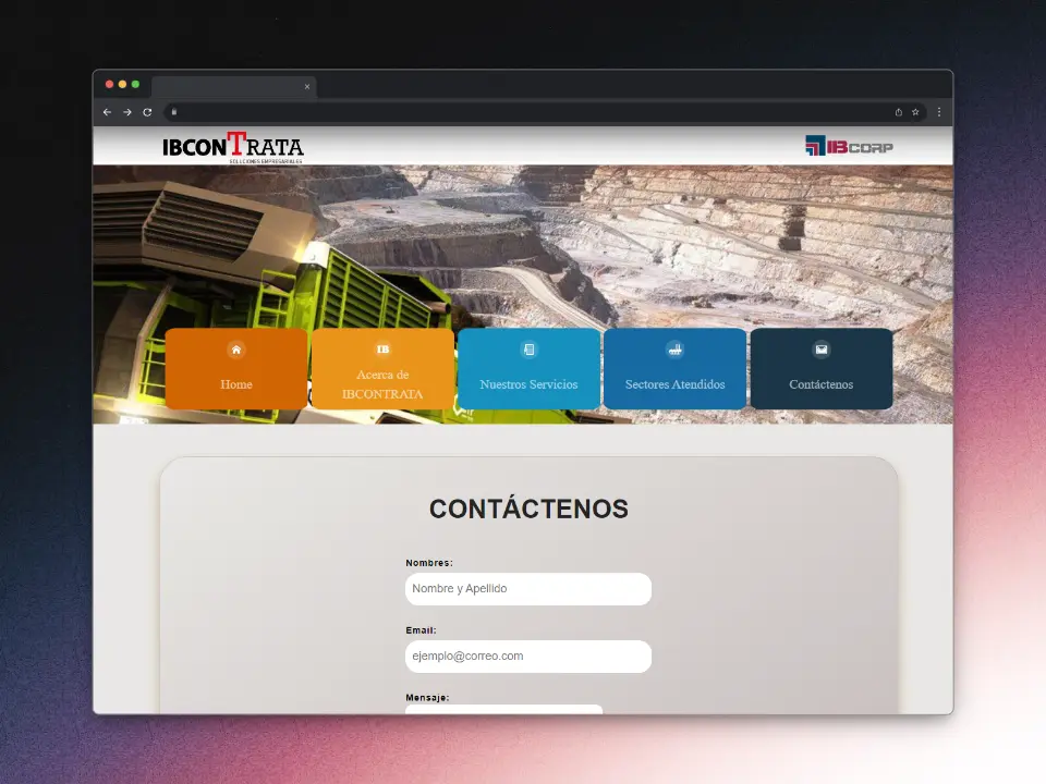 Captura de pantalla del proyecto /projects/ibcontrata4.webp