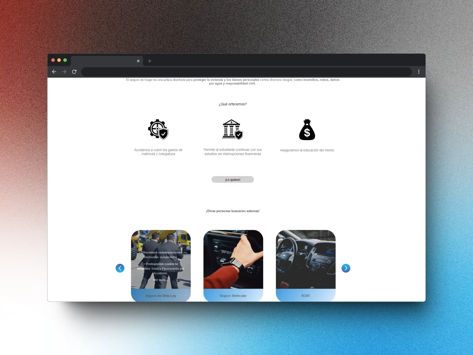 Captura de pantalla del proyecto /projects/ibseguros4.webp
